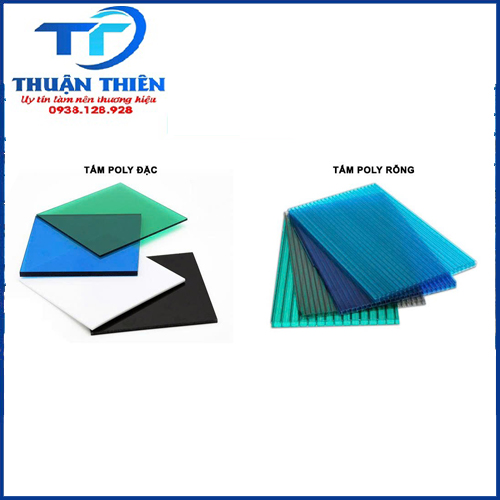 Tấm Poly lấy sáng chất lượng giá tốt Tại Cần Thơ